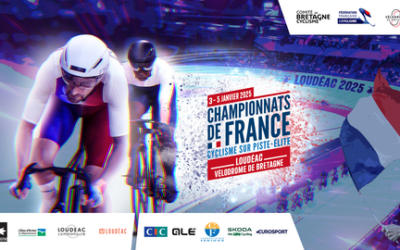 Rendez-vous à Loudéac pour les Championnats de France Piste Elite du 3 au 5 janvier 2025 !