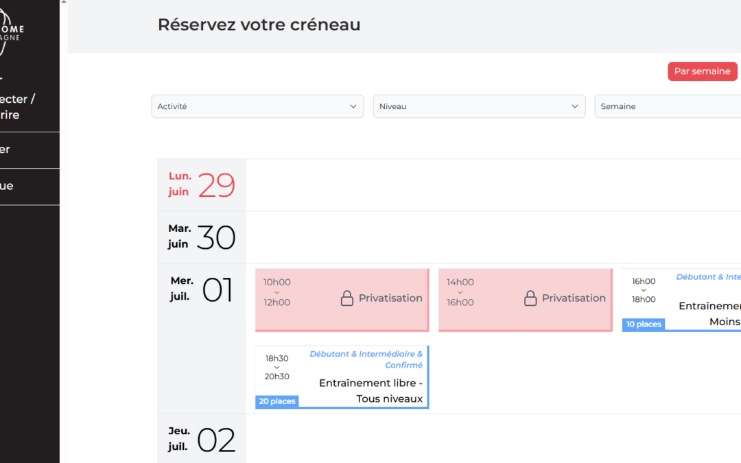 Découvrez notre nouvelle plateforme de réservation